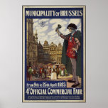 Impressões retros do anúncio do poster das viagens
