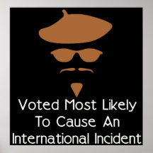 Incidente do International da causa Posters
