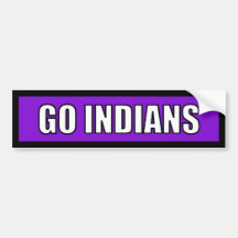 Indianos - branco roxo preto adesivos