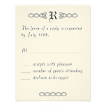 Infinidade que Wedding RSVP Convites Personalizado