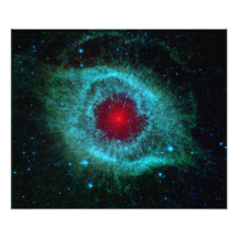 Infravermelho Spitzer da nebulosa da hélice Fotografias