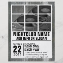 insecto do clube nocturno folhetos
