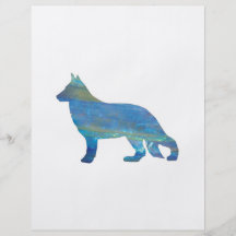 Insecto do german shepherd do Opal Panfleto Personalizado