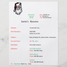 insecto do resumo do papai noel panfleto personalizado