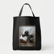 Instrutor ou toalha & água pessoal de Dumbells da  Bolsa Para Compra