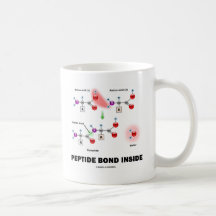 Interior da ligação de Peptide (química Atttude) Caneca