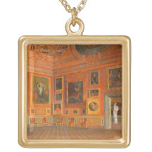 Interior no palácio de Medici Colar