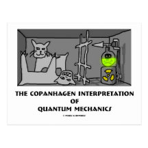 Interpretação de Copanhagen de mecânicos de quantu Cartões Postais