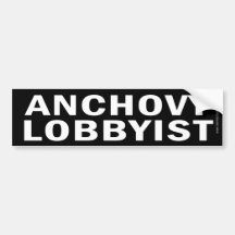 Intrigante da anchova adesivo