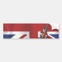 Invasão britânica adesivos