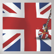 Invasão britânica impressão