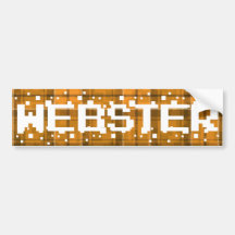 INVASOR DE WEBSTER ADESIVOS