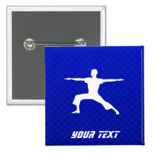 Ioga azul botons