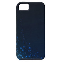 iPhone 5 caixa da onda azul e do branco do abstrat Capas De iPhone 5 Case-Mate