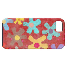 Iphone 5 da caixa das flores capas de iPhone 5 Case-Mate