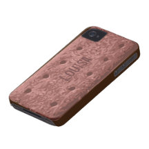 Iphone gigante do biscoito do sanduíche do creme d iPhone 4 capas