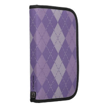 iPhone roxo do rickshaw do teste padrão de Argyle Agendas