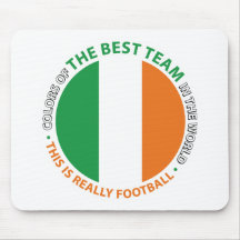 Ireland Irlanda Art Shield Tapetes De Ratón