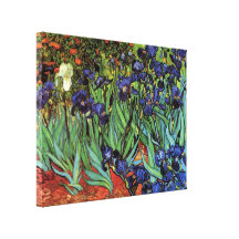 Íris de Van Gogh, arte dos apos impressionismo do  Impressão Em Tela Canvas