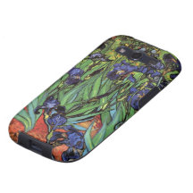 Íris de Van Gogh, arte dos apos impressionismo do  Capa Para Galaxy S3