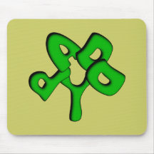 Irlandês Irlanda paddy Mousepad