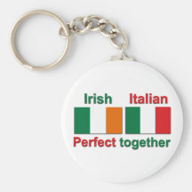 Irlandês italiano - aperfeiçoe junto! chaveiros