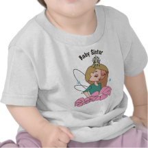 irmã do bebê camisetas