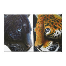 Irmãos Impressão De Canvas Esticadas