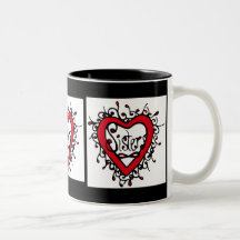 irmãs eternos caneca