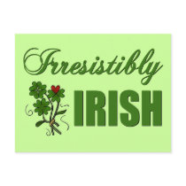 Irresistìvel irlandês cartões postais