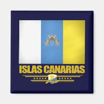 Islas Canarias (Ilhas Canárias) Imã De Refrigerador