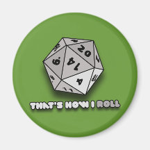 Isso é como eu rolo d20 imas