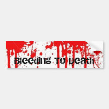 ist2_1316538_blood_splatter_background, Bleedin… Adesivo