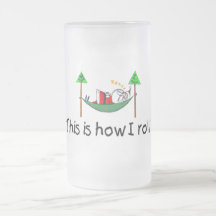 Isto é como eu rolo o papai noel do sono caneca