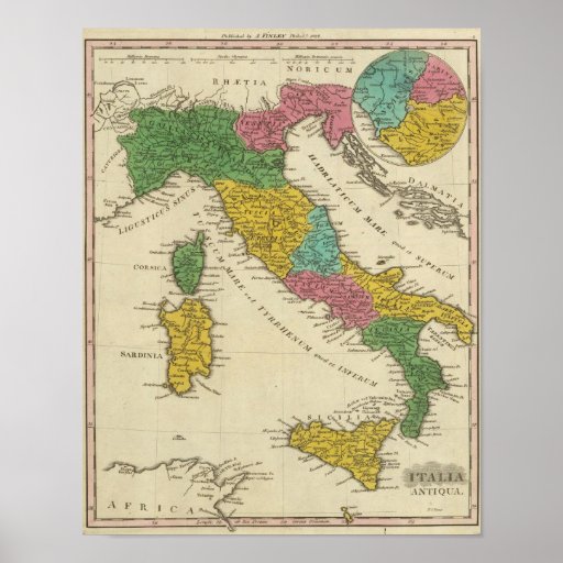 Italia Antiqua Impressão