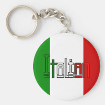 Italiano elegante chaveiro