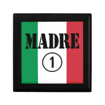 Italiano - mães & mães faladoras: ONU de Madre Num Estojo Para Jóias