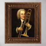 J.S. Bach com Trombone Posteres