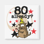 Já aniversário 80 imã