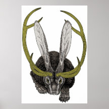 Jackalope Pôsteres