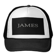 James personalizou o nome bone