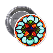 Janela de vitral boton