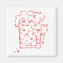 Japanese ASCII Art「beer」 磁石