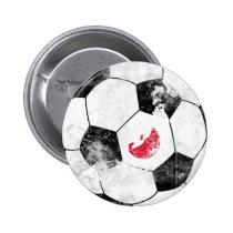 Japão afligiu o futebol broches