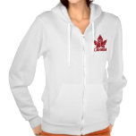Jaqueta de esporte da lembrança do Canadá das mulh Tshirts