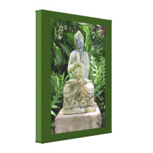 Jardim Buddha Impressão De Canvas Esticadas