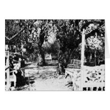 Jardim de Ridvan, CA 1907 (01) Cartão