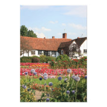 Jardim inglês da casa de campo, Amersham, fanfarrõ Arte De Fotos