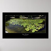 Jardins botânicos de San Diego Posters