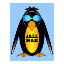 jazz cartoes postais